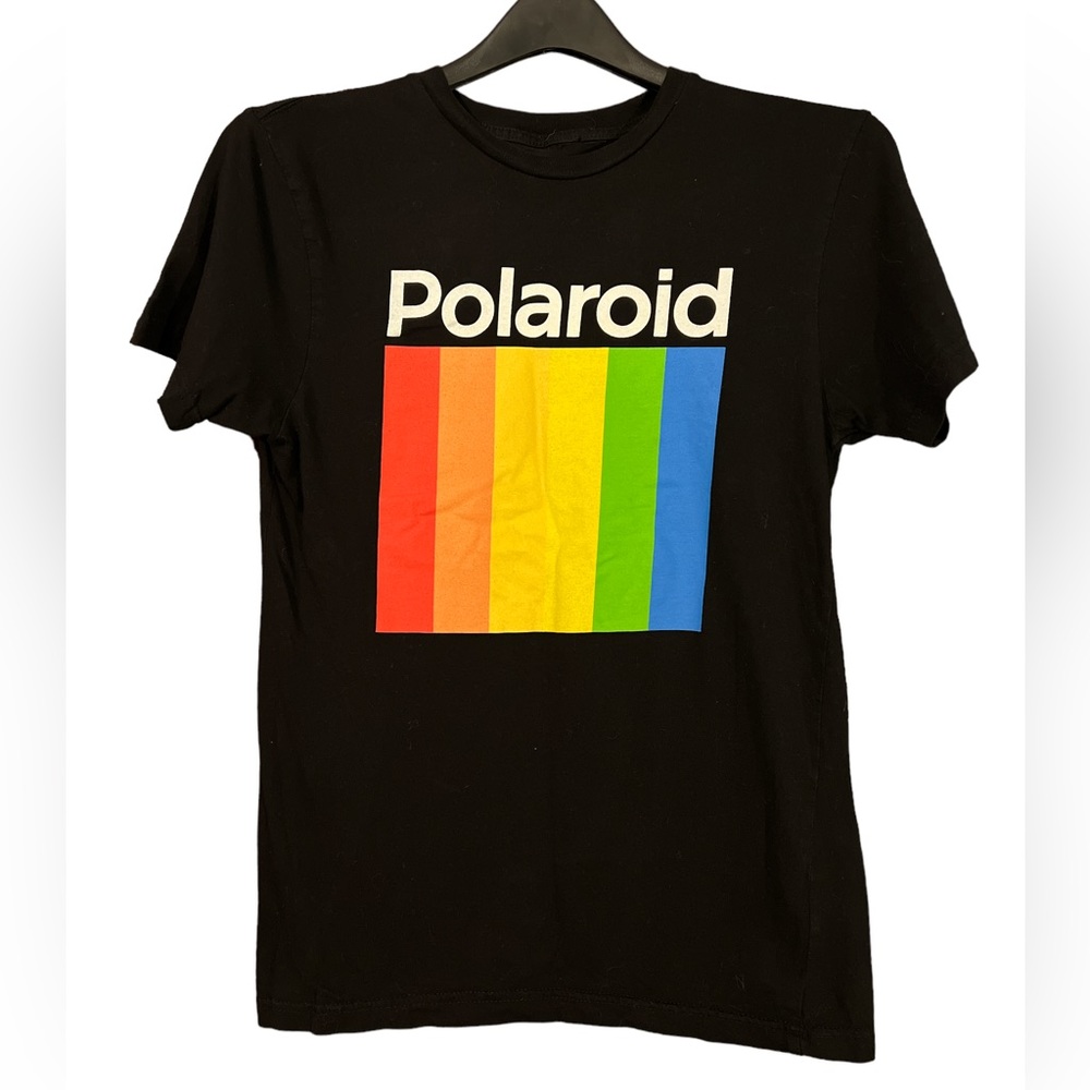 Polaroid Logo Unisex Shirt Small